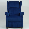 На фото вид спереди раскладного кресла AGUSTIN 2 HALMAR (синий)