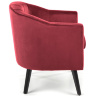 На фото вид сбоку кресла MARSHAL HALMAR (красный)