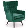 Фото кресла MARVEL HALMAR (зеленый / черный)