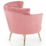 Фото тыльной части кресла ALMOND HALMAR (розовый)
