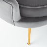 На фото ножка кресла AMORINITO HALMAR (серый)