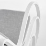 На фото подлокотник кресла-качалки MAX BIS PLUS HALMAR (белый)