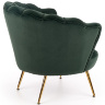 Фото тыльной части кресла AMORINITO HALMAR (зеленый)