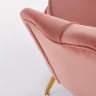 Фото спинки кресла AMORINITO XL HALMAR (розовый)