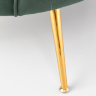 На фото ножка кресла AMORINITO XL HALMAR (зеленый)