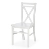 Деревянный стул DARIUSZ 2 HALMAR белого цвета
