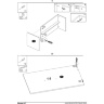 На фото инструкция по сборке столика SIGMA HALMAR (белый) (стр. 6/7)