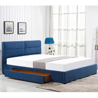 Кровать MERIDA HALMAR 160 (синий)