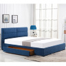 Кровать MERIDA HALMAR 160 (синий)