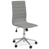 Кресло офисное TIROL HALMAR с обивкой из экокожи серого цвета