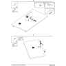 На фото инструкция по сборке столика SIGMA HALMAR (дуб вотан/черный) (стр. 3/7)