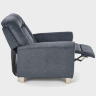 Фото раскладного кресла BARD HALMAR (серый) в разложенном виде