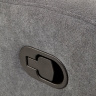 На фото рычаг управления креслом OSLO 1S HALMAR (серый)