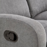 На фото рычаг управления двухместным диваном OSLO 2S HALMAR (серый)