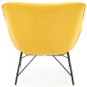 На фото вид сзади кресла BELTON HALMAR (желтый)