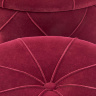 На фото обивка комплекта из двух пуфов POLLY HALMAR (красный)