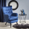 Фото кресла RAVEL HALMAR (синий) в интерьере