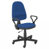 Кресло офисное BRAVO HALMAR с тканевой обивкой синего цвета