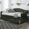 Кровать ALOHA HALMAR 90 (зеленый)